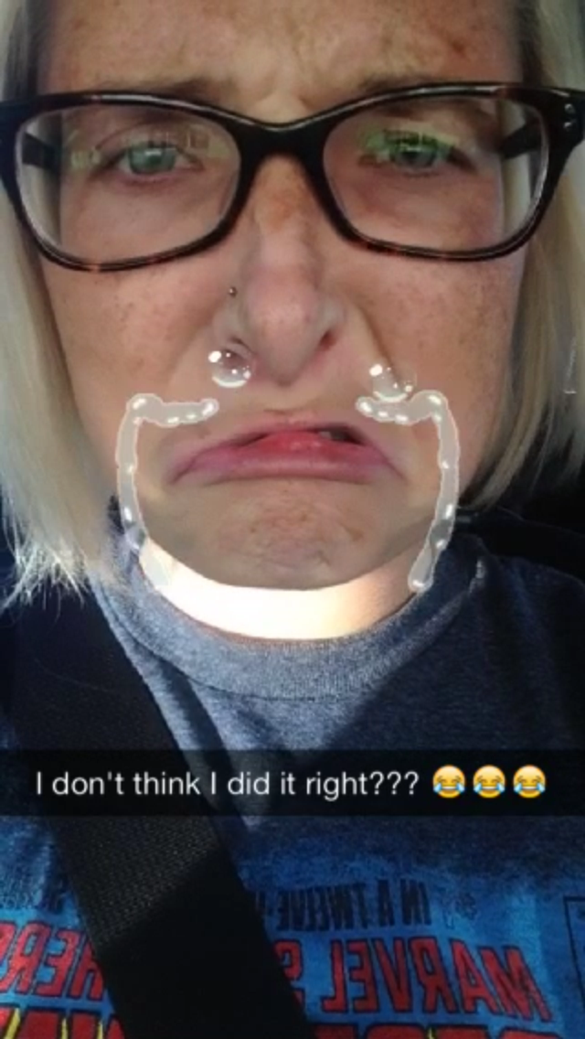 Snapchat Update Fails A Blonde S Point Of View